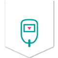 blood sugar monitor icon