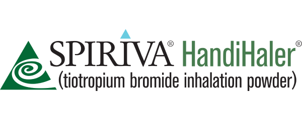 Spiriva® HandiHaler®(tiotropium bromide inhalation powder) Logo